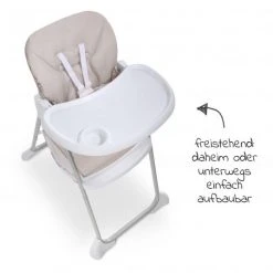 Hauck Hochstuhl Sit N Fold (mit Essbrett, klappbar) - Beige - Kollektion 2022 -Wohnen & Schlafen Verkäufe hauck hochstuhl sit n fold mit essbrett klappbar beige 641088 d2