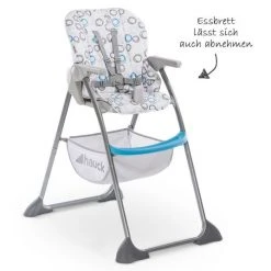 Hauck Hochstuhl Sit N Fold - Circles Blue -Wohnen & Schlafen Verkäufe hauck hochstuhl sitn fold circles blue 641026 d4