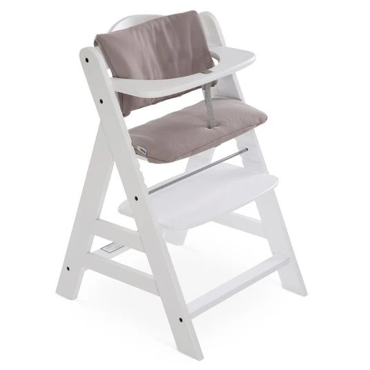 Hauck Hochstuhlauflage Deluxe - Stretch Beige 2 Hauck Hochstuhlauflage Deluxe - Stretch Beige – Bild 2