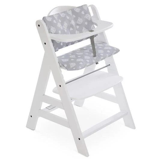 Hauck Hochstuhlauflage Deluxe - Teddy Grey 2 Hauck Hochstuhlauflage Deluxe - Teddy Grey – Bild 2