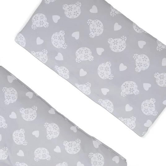 Hauck Hochstuhlauflage Deluxe - Teddy Grey 4 Hauck Hochstuhlauflage Deluxe - Teddy Grey – Bild 4