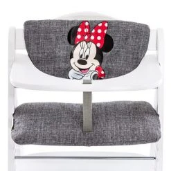 Hauck Hochstuhlauflage & Sitzverkleinerer - Disney Deluxe - Minnie Grey