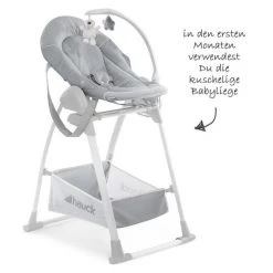 Hauck Sitn Relax 3in1 - Hochstuhl ab der Geburt, Babyliege und Wippe - Stretch Grey 9 Hauck Sitn Relax 3in1 - Hochstuhl ab der Geburt, Babyliege und Wippe - Stretch Grey -Wohnen & Schlafen Verkäufe hauck sitn relax 3in1 hochstuhl ab der geburt babyliege und wippe stretch grey 665503 d3