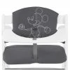 Hauck Sitzkissen / Hochstuhlauflage für Alpha Hochstuhl Highchair Pad Select - Disney - Mickey Mouse Anthracite