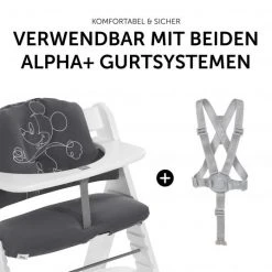 Hauck Sitzkissen / Hochstuhlauflage für Alpha Hochstuhl Highchair Pad Select - Disney - Mickey Mouse Anthracite -Wohnen & Schlafen Verkäufe hauck sitzkissen hochstuhlauflage fur alpha hochstuhl highchair pad select disney mickey mouse anthracite 667750 d5