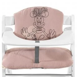 Hauck Sitzkissen / Hochstuhlauflage für Alpha Hochstuhl Highchair Pad Select - Disney - Minnie Mouse Rose