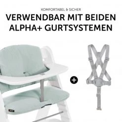Hauck Sitzkissen / Hochstuhlauflage für Alpha Hochstuhl - Highchair Pad Select - Muslin Mint -Wohnen & Schlafen Verkäufe hauck sitzkissen hochstuhlauflage fur alpha hochstuhl highchair pad select muslin mint 667453 d5