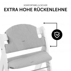 Hauck Sitzkissen / Hochstuhlauflage für Alpha Hochstuhl - Highchair Pad Select - Waffle Pique Grey -Wohnen & Schlafen Verkäufe hauck sitzkissen hochstuhlauflage fur alpha hochstuhl highchair pad select waffle pique grey 667323 d4