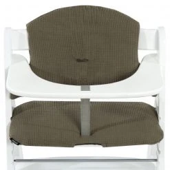 Hauck Sitzkissen / Hochstuhlauflage für Alpha Hochstuhl - Highchair Pad Select - Waffle Pique Olive