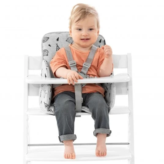 Hauck Sitzverkleinerer / Sitzkissen für Alpha Hochstuhl - Cosy Select - Nordic Grey 2 Hauck Sitzverkleinerer / Sitzkissen für Alpha Hochstuhl - Cosy Select - Nordic Grey – Bild 2