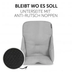 Hauck Sitzverkleinerer / Sitzkissen für Alpha Hochstuhl - Cosy Select - Waffle Pique Grey -Wohnen & Schlafen Verkäufe hauck sitzverkleinerer sitzkissen fur alpha hochstuhl cosy select waffle pique grey 667828 d5