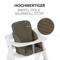 Hauck Sitzverkleinerer / Sitzkissen für Alpha Hochstuhl - Cosy Select - Waffle Pique Olive -Wohnen & Schlafen Verkäufe hauck sitzverkleinerer sitzkissen fur alpha hochstuhl cosy select waffle pique olive 667835 d3