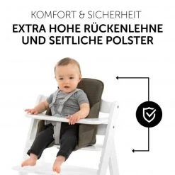 Hauck Sitzverkleinerer / Sitzkissen für Alpha Hochstuhl - Cosy Select - Waffle Pique Olive -Wohnen & Schlafen Verkäufe hauck sitzverkleinerer sitzkissen fur alpha hochstuhl cosy select waffle pique olive 667835 d4