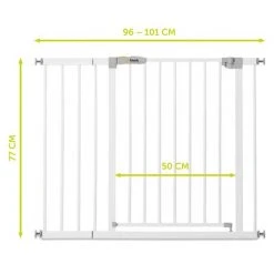 Hauck Treppenschutzgitter Stop N Safe 2 (96 bis 101 cm) inkl. 21 cm Verlängerung - ohne Bohren - White -Wohnen & Schlafen Verkäufe hauck treppenschutzgitter stop n safe 2 96 bis 101 cm inkl 21 cm verlangerung ohne bohren white 597378 d5
