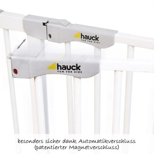 Hauck Tür- & Treppenschutzgitter Autoclose'n Stop - White 2 Hauck Tür- & Treppenschutzgitter Autoclose'n Stop - White – Bild 2