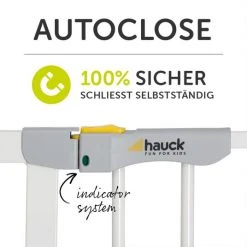 Hauck Türschutzgitter Autoclose N Stop 2 (75 bis 80 cm) selbstschließend, ohne Bohren - White -Wohnen & Schlafen Verkäufe hauck turschutzgitter autoclose n stop 2 75 bis 80 cm selbstschliessend ohne bohren white 597347 d2