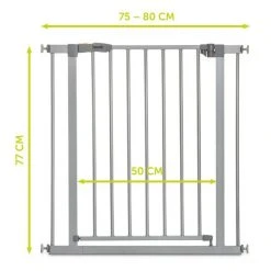 Hauck Türschutzgitter Stop N Safe 2 (75 bis 80 cm) ohne Bohren - Silver 10 Hauck Türschutzgitter Stop N Safe 2 (75 bis 80 cm) ohne Bohren - Silver -Wohnen & Schlafen Verkäufe hauck turschutzgitter stop n safe 2 75 bis 80 cm ohne bohren silver 597316 d5