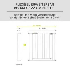 Hauck Türschutzgitter Stop N Safe 2 (75 bis 80 cm) ohne Bohren - White 11 Hauck Türschutzgitter Stop N Safe 2 (75 bis 80 cm) ohne Bohren - White -Wohnen & Schlafen Verkäufe hauck turschutzgitter stop n safe 2 75 bis 80 cm ohne bohren white 597354 d6