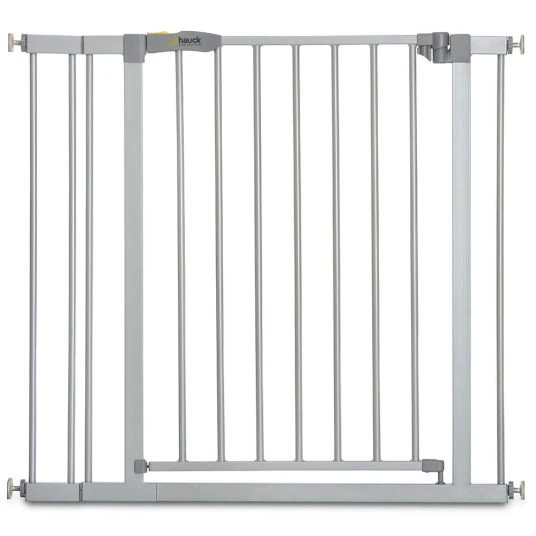Hauck Türschutzgitter Stop N Safe 2 (84 bis 89 cm) inkl. 9cm Verlängerung - ohne Bohren - Silver 1 Hauck Türschutzgitter Stop N Safe 2 (84 bis 89 cm) inkl. 9cm Verlängerung - ohne Bohren - Silver