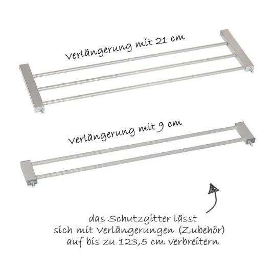 Hauck Türschutzgitter Wood Lock Safety Gate 75 - 81 cm 6 Hauck Türschutzgitter Wood Lock Safety Gate 75 - 81 cm – Bild 6