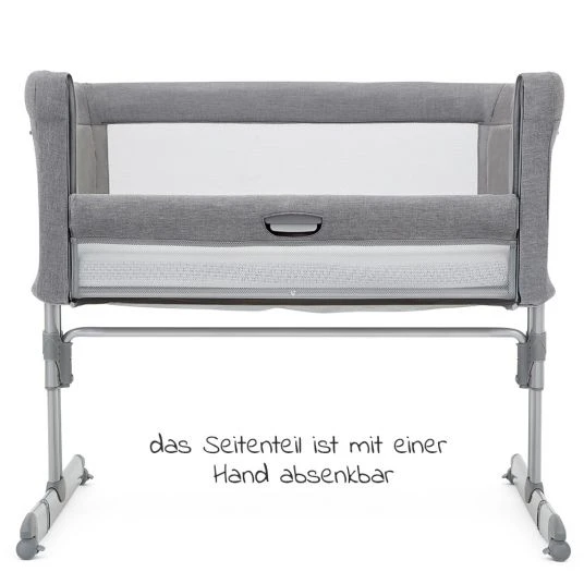 Joie Beistell- & Reisebett Roomie inkl. Matratze & Transporttasche - Gray Flanel - Kollektion 2022 6 Joie Beistell- & Reisebett Roomie inkl. Matratze & Transporttasche - Gray Flanel - Kollektion 2022 – Bild 6