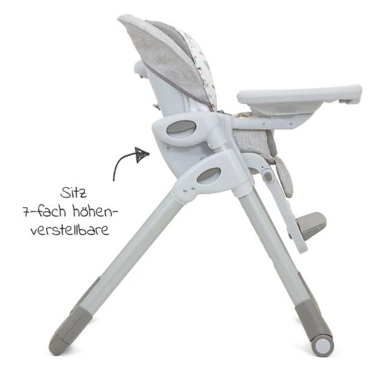 Joie Hochstuhl Mimzy 2in 1 inkl. Esstablett & Sitzverkleinerer - Farm Friends - Kollektion 2022 4 Joie Hochstuhl Mimzy 2in 1 inkl. Esstablett & Sitzverkleinerer - Farm Friends - Kollektion 2022 – Bild 4
