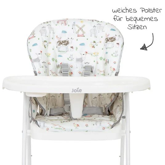Joie Hochstuhl Mimzy Snacker klein faltbar nur 6 kg - Farm Friends - Kollektion 2022 3 Joie Hochstuhl Mimzy Snacker klein faltbar nur 6 kg - Farm Friends - Kollektion 2022 – Bild 3