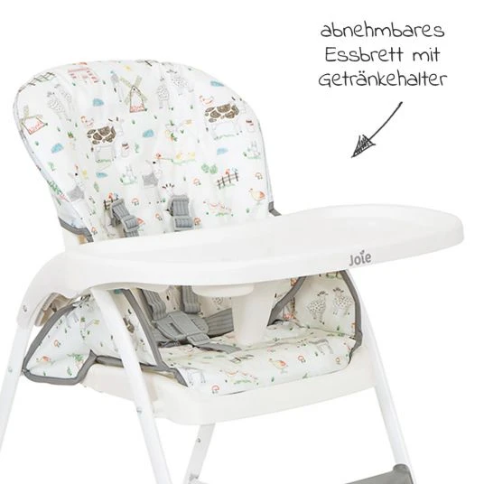 Joie Hochstuhl Mimzy Snacker klein faltbar nur 6 kg - Farm Friends - Kollektion 2022 4 Joie Hochstuhl Mimzy Snacker klein faltbar nur 6 kg - Farm Friends - Kollektion 2022 – Bild 4