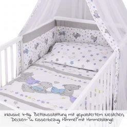 Jonka Babybett-Komplett-Set Sina inkl. Bettwäsche, Himmel, Nestchen & Matratze 60 x 120 cm - Kuschelbär - Weiß 8 Jonka Babybett-Komplett-Set Sina inkl. Bettwäsche, Himmel, Nestchen & Matratze 60 x 120 cm - Kuschelbär - Weiß -Wohnen & Schlafen Verkäufe jonka babybett komplett set sina inkl bettwasche himmel nestchen matratze 60 x 120 cm kuschelbar weiss kp 410 4071 05 d2