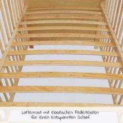 Jonka Babybett und Kinderbett Leni 70 x 140 cm - Natur 9 Jonka Babybett und Kinderbett Leni 70 x 140 cm - Natur -Wohnen & Schlafen Verkäufe jonka babybett und kinderbett leni 70 x 140 cm natur kp 500 0000 06 d3