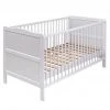 Jonka Babybett und Kinderbett Mona 70 x 140 cm - Weiß