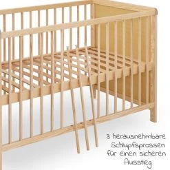 Jonka Kinderbett Ben Kiefer 60 x 120 cm - Natur 8 Jonka Kinderbett Ben Kiefer 60 x 120 cm - Natur -Wohnen & Schlafen Verkäufe jonka kinderbett ben kiefer 60 x 120 cm natur kp 410 0000 06 d3