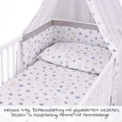 Jonka Komplettbett Mona Weiß 70 x 140 cm - Nachthimmel - Weiß -Wohnen & Schlafen Verkäufe jonka komplettbett mona weiss 70 x 140 cm nachthimmel weiss 500 2051 05 d3