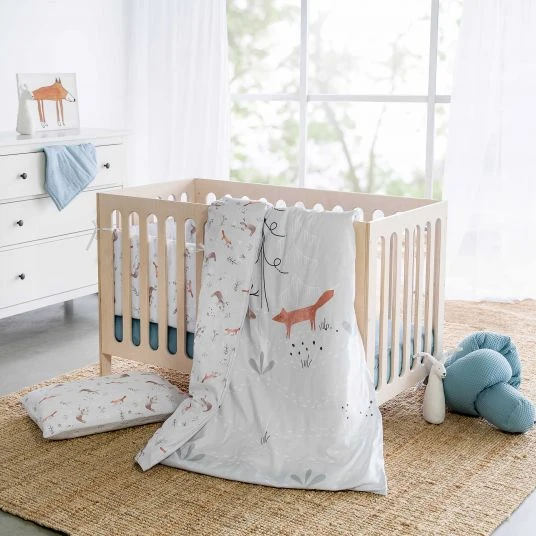 Julius Zöllner Bettwäsche 100 x 135 / 40 x 60 cm - Woodlife 2 Julius Zöllner Bettwäsche 100 x 135 / 40 x 60 cm - Woodlife – Bild 2