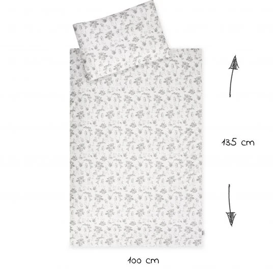 Julius Zöllner Bettwäsche Jersey 100 x 135 / 40 x 60 cm - Forest Tale 2 Julius Zöllner Bettwäsche Jersey 100 x 135 / 40 x 60 cm - Forest Tale – Bild 2