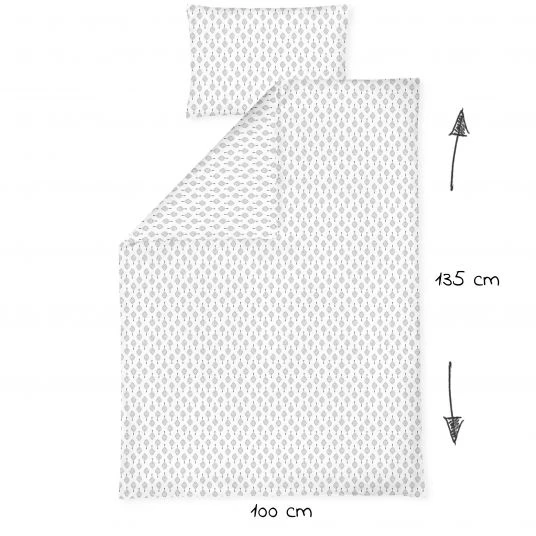 Julius Zöllner Bettwäsche Jersey 100 x 135 / 40 x 60 cm - Little Bonsai 2 Julius Zöllner Bettwäsche Jersey 100 x 135 / 40 x 60 cm - Little Bonsai – Bild 2