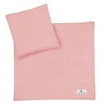 Julius Zöllner Bettwäsche Musselin 80 x 80 / 35 x 40 cm - Blau 4 Julius Zöllner Bettwäsche Musselin 80 x 80 / 35 x 40 cm - Blau – Bild 4