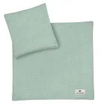 Julius Zöllner Bettwäsche Musselin 80 x 80 / 35 x 40 cm - Dusty Rose 3 Julius Zöllner Bettwäsche Musselin 80 x 80 / 35 x 40 cm - Dusty Rose – Bild 3