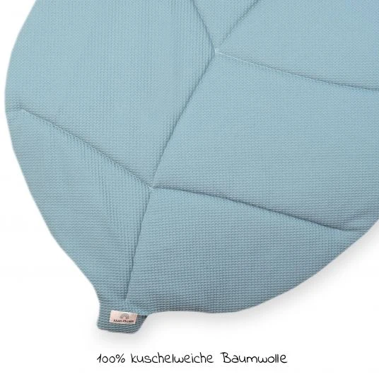 Julius Zöllner Krabbeldecke Blatt Nordic 170 x 110 cm - Waffelpique - Greenery 3 Julius Zöllner Krabbeldecke Blatt Nordic 170 x 110 cm - Waffelpique - Greenery – Bild 3