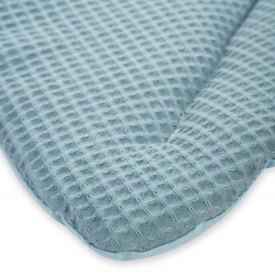 Julius Zöllner Krabbeldecke Blatt Nordic 170 x 110 cm - Waffelpique - Greenery 4 Julius Zöllner Krabbeldecke Blatt Nordic 170 x 110 cm - Waffelpique - Greenery – Bild 4