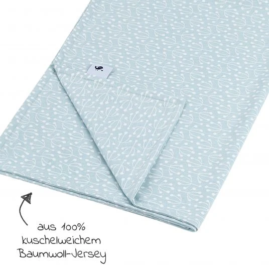 Julius Zöllner Kuscheldecke Jersey 70 x 100 cm - Planty 2 Julius Zöllner Kuscheldecke Jersey 70 x 100 cm - Planty – Bild 2