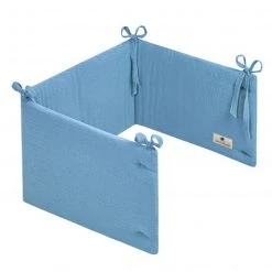 Julius Zöllner Nestchen Musselin 180 x 35 cm - Blau