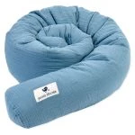 Julius Zöllner Nestchenschlange Musselin 180 cm - Dusty Rose 5 Julius Zöllner Nestchenschlange Musselin 180 cm - Dusty Rose – Bild 5