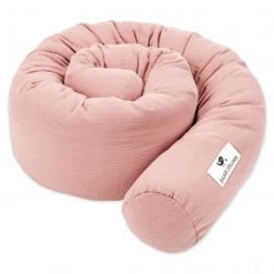 Julius Zöllner Nestchenschlange Musselin 180 cm - Dusty Rose