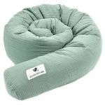 Julius Zöllner Bettwäsche Musselin 80 x 80 / 35 x 40 cm - Grün 5 Julius Zöllner Bettwäsche Musselin 80 x 80 / 35 x 40 cm - Grün – Bild 5