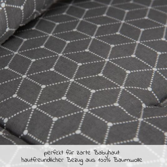 LaLoona Hochstuhl Sitzkissen für Stokke Tripp Trapp - Grau 5 LaLoona Hochstuhl Sitzkissen für Stokke Tripp Trapp - Grau – Bild 5