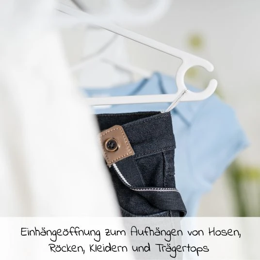 LaLoona Kleiderbügel für Babys und Kinder (22 Stück) - Bunt 4 LaLoona Kleiderbügel für Babys und Kinder (22 Stück) - Bunt – Bild 4
