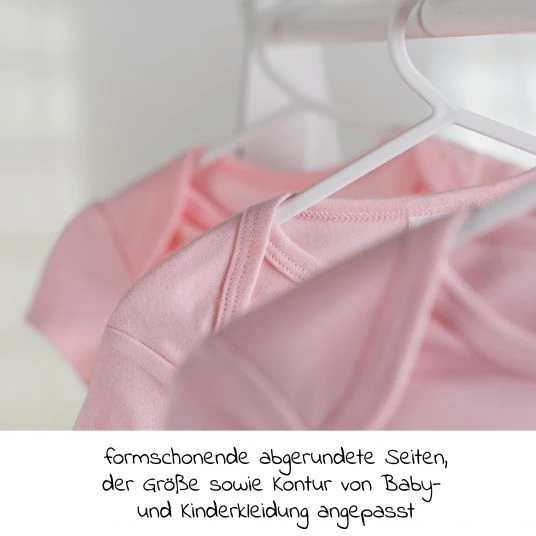 LaLoona Kleiderbügel für Babys und Kinder (22 Stück) - Bunt 6 LaLoona Kleiderbügel für Babys und Kinder (22 Stück) - Bunt – Bild 6