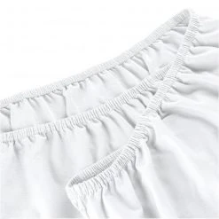 LaLoona Spannbetttuch 2er Pack für kleine Matratzen 40 x 90 cm - Weiß -Wohnen & Schlafen Verkäufe laloona spannbetttuch 2er pack fur kleine matratzen 40 x 90 cm weiss 563600 2er d5