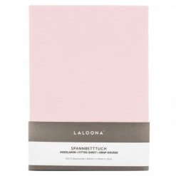 LaLoona Spannbetttuch für kleine Matratzen 40 x 90 cm - Rosa